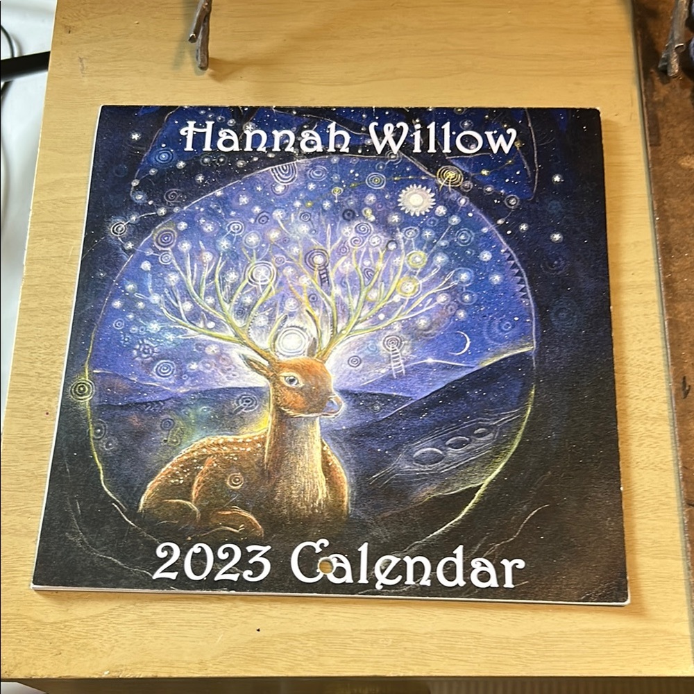 Etsy Hannah Willow Art Calendar 2023--For Crafts, Collages, Framing, and More
